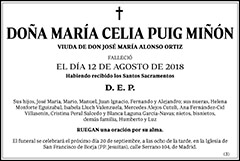 María Celia Puig Miñón